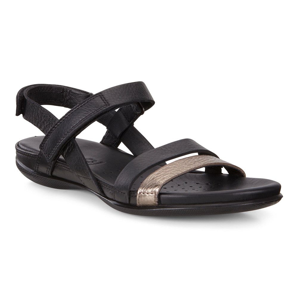 ECCO Womens Sandals Black - Flash - JNH-725369